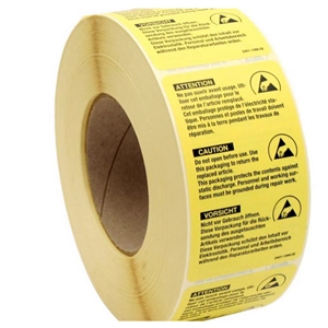 ESD sealing label