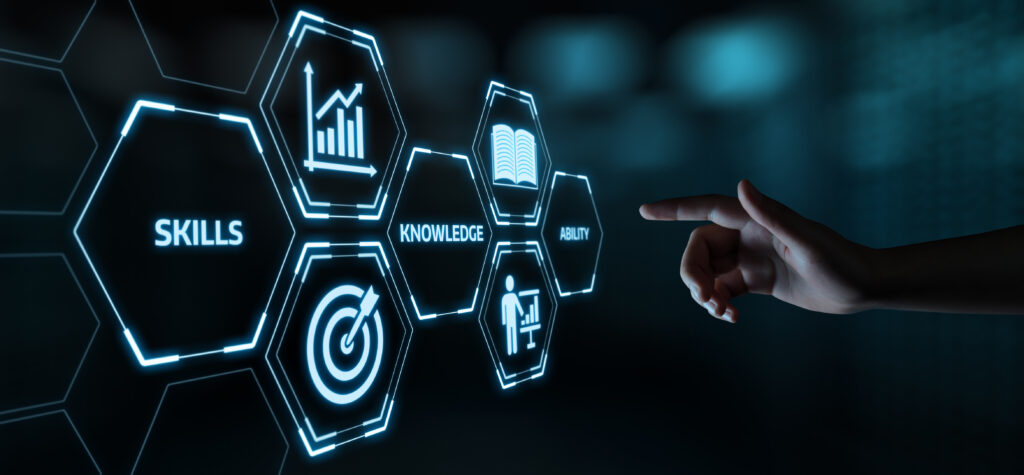 ESD-Kompetenzzentrum - New Skills - Knowledge - Abilities - Neue Fähigkeiten erlernt man durch gute Schulungen.